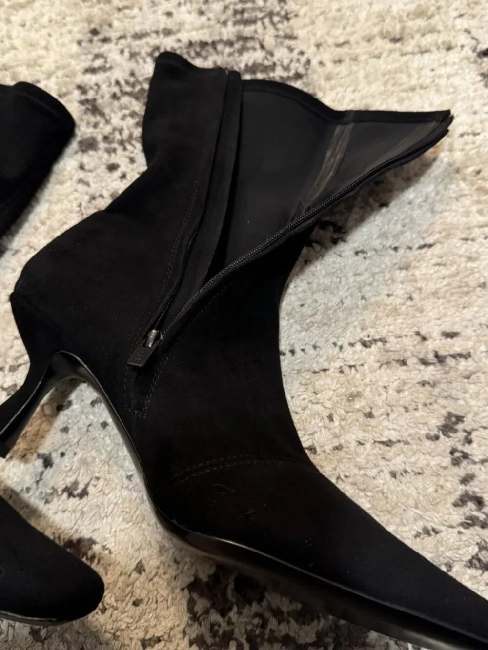 Loeffler Randall Tatum Golve Boot Black Size 8 NWT